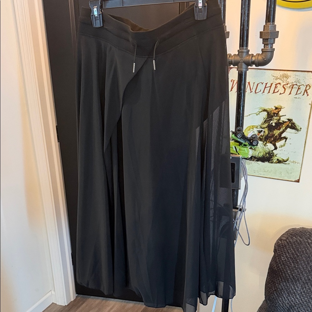 HALARA XL Black Maxi Skirt